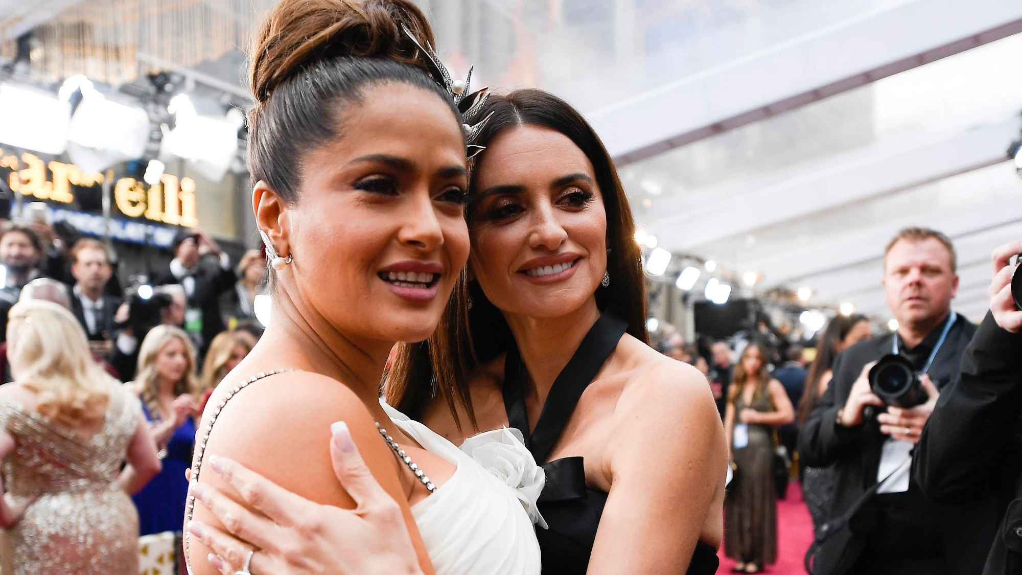 Salma Hayek y Pen&eacute;lope Cruz
