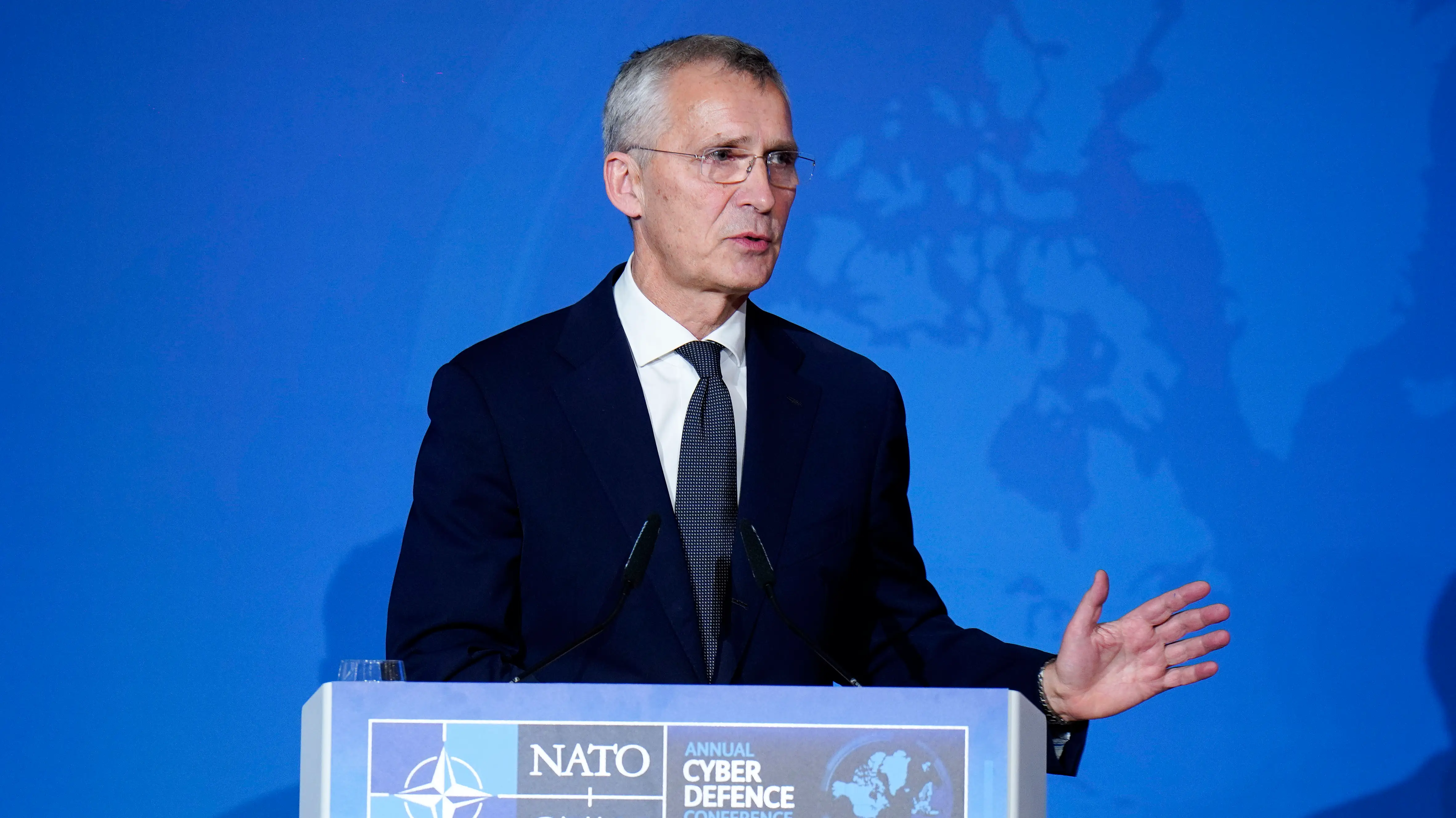 El secretario general de la OTAN, Jens Stoltenberg