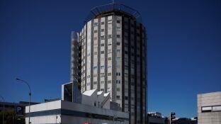 Fachada del Hospital de La Paz