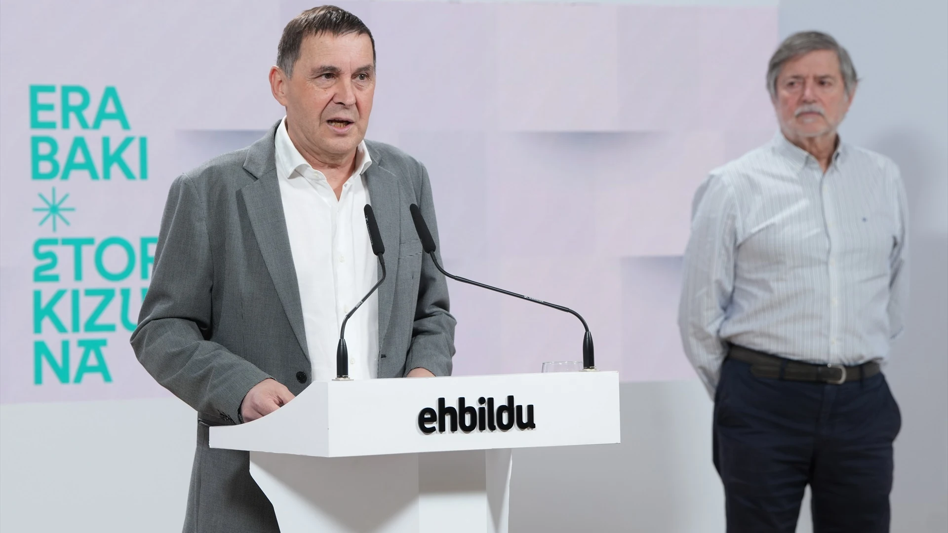 Arnaldo Otegi, líder de EH Bildu Arnaldo Otegi, líder de EH Bildu
