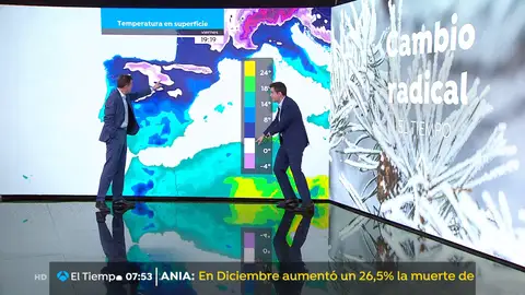 Cambio radical en el tiempo, mañana vuelven el frío y las nevadas. Cambio radical en el tiempo, mañana vuelven el frío y las nevadas.
