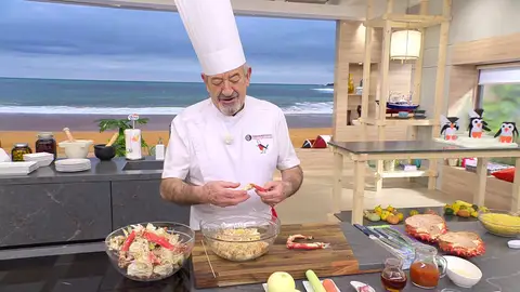 Vacía también los caparazones y las patas Vacía también los caparazones y las patas