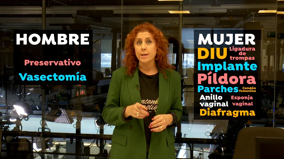 M&eacute;todos anticonceptivos.