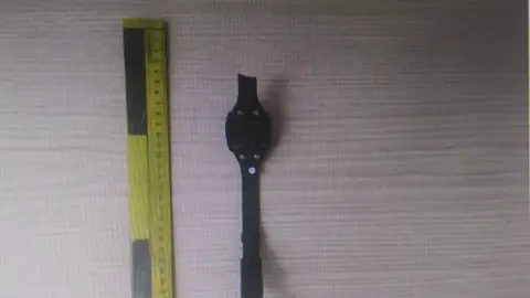 Imagen de la pulsera de control telemático Imagen de la pulsera de control telemático