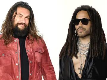 Jason Momoa y Lenny Kravitz Jason Momoa y Lenny Kravitz