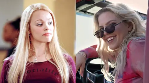 Rachel McAdams y Renée Rapp como Regina George