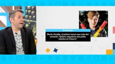 Rubén Amón opina sobre Mario Alcalde, primer torero que sale del armario: 