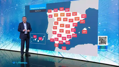 La previsión del tiempo de Roberto Brasero La previsión del tiempo de Roberto Brasero