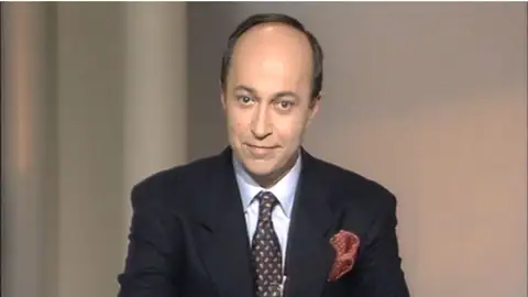 Miguel Ángel Nieto en la primera emisión de Antena 3 Miguel Ángel Nieto en la primera emisión de Antena 3