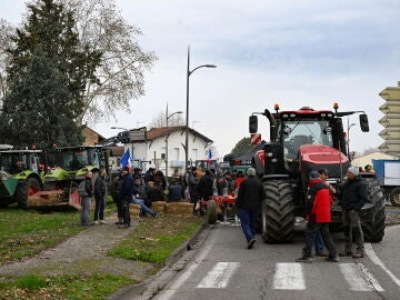 Protesta agricultores en Francia 