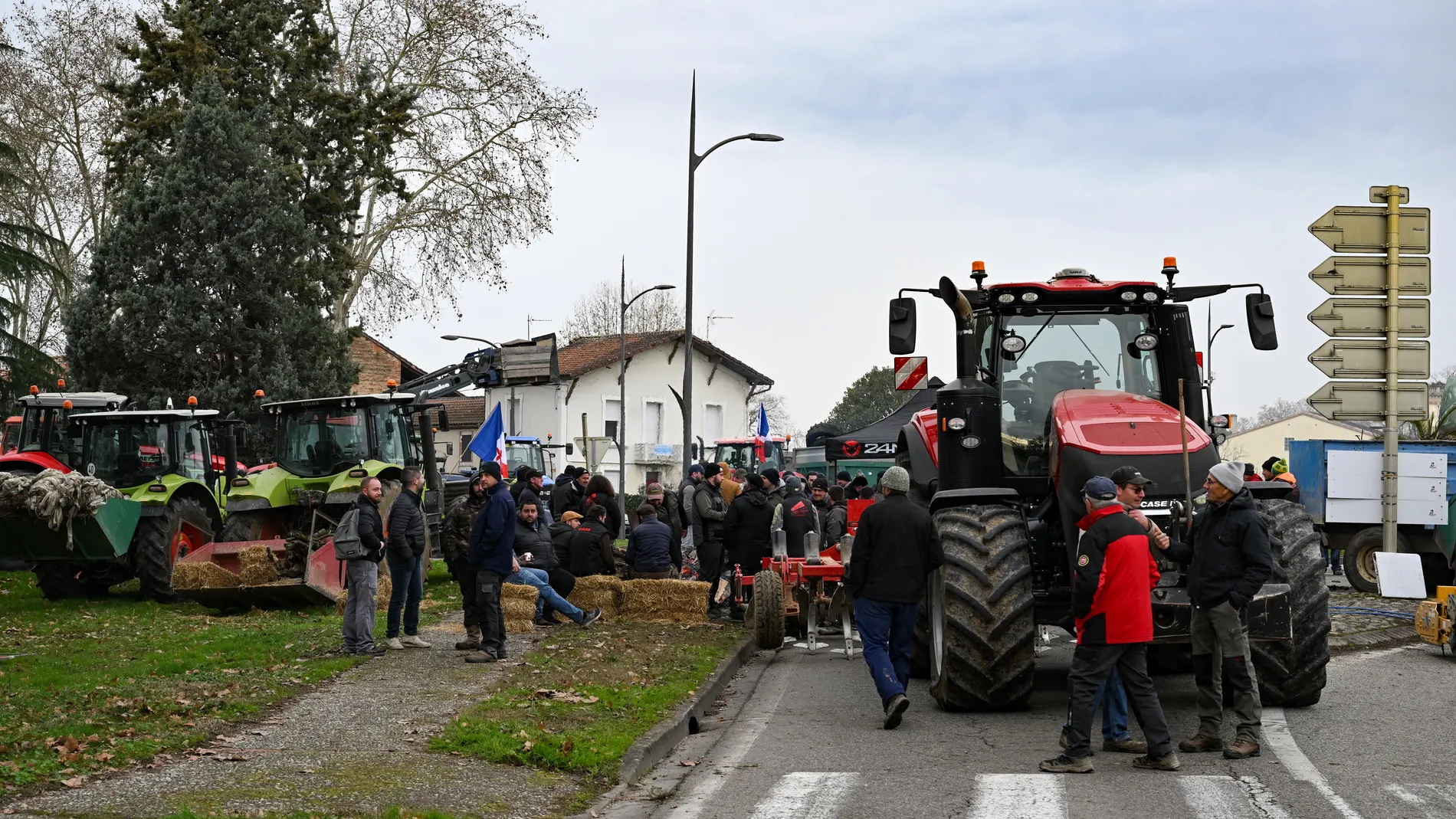 Protesta agricultores en Francia 