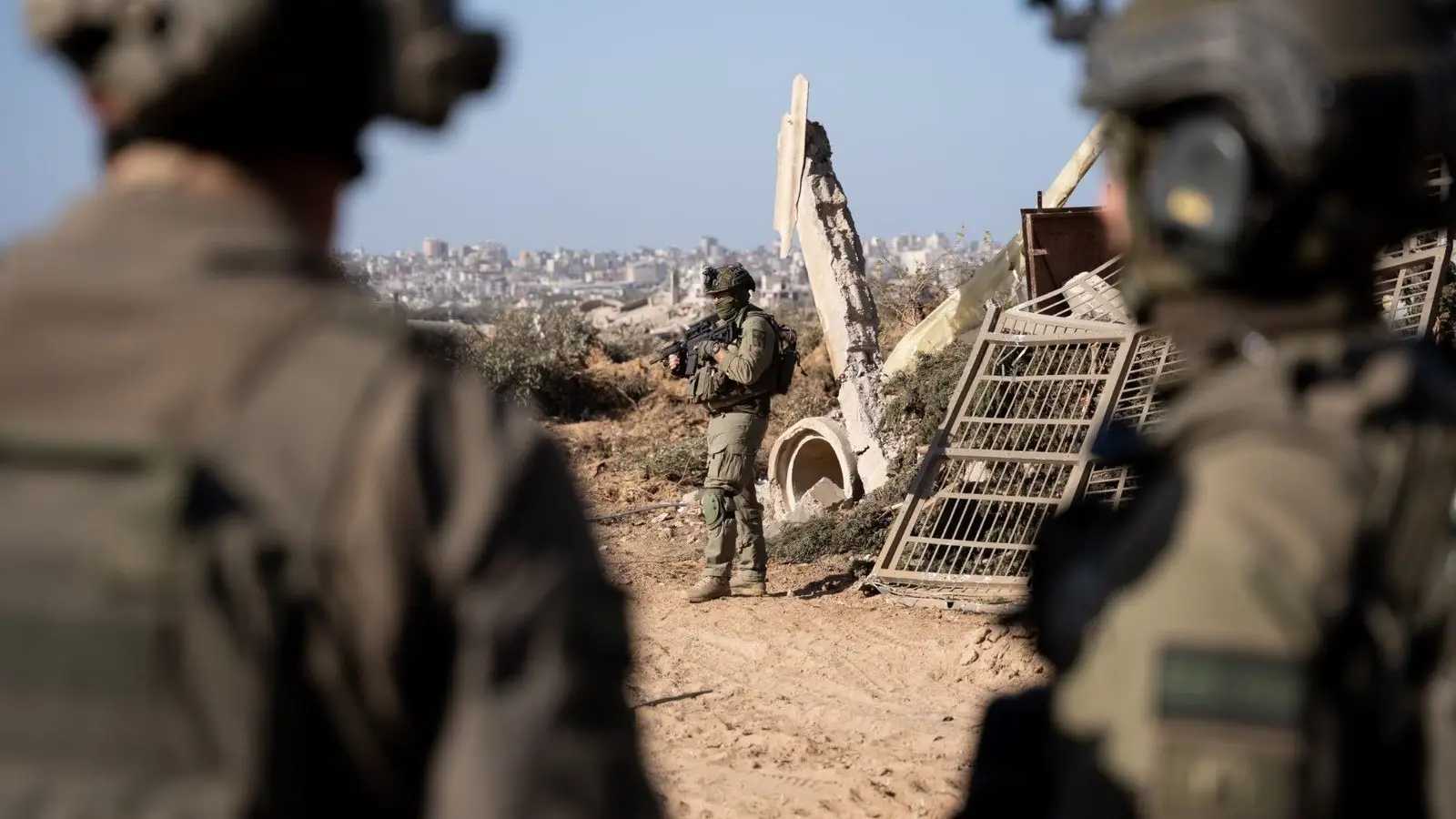 Soldados israel&iacute;es