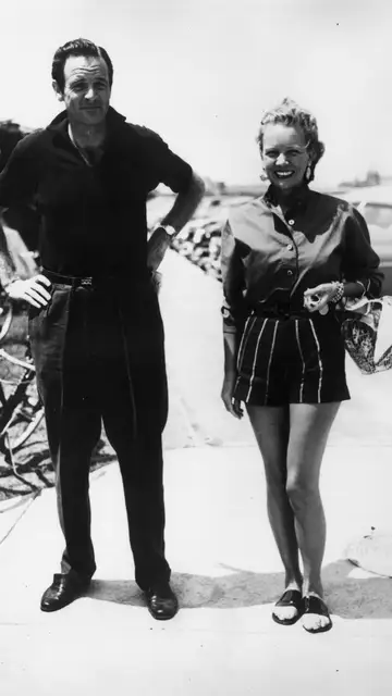 La pareja de la alta sociedad estadounidense William Woodward Junior y su esposa, Ann La pareja de la alta sociedad estadounidense William Woodward Junior y su esposa, Ann