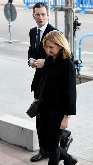 La infanta Cristina e Iñaki Urdangarin durante el caso Noós La infanta Cristina e Iñaki Urdangarin durante el caso Noós