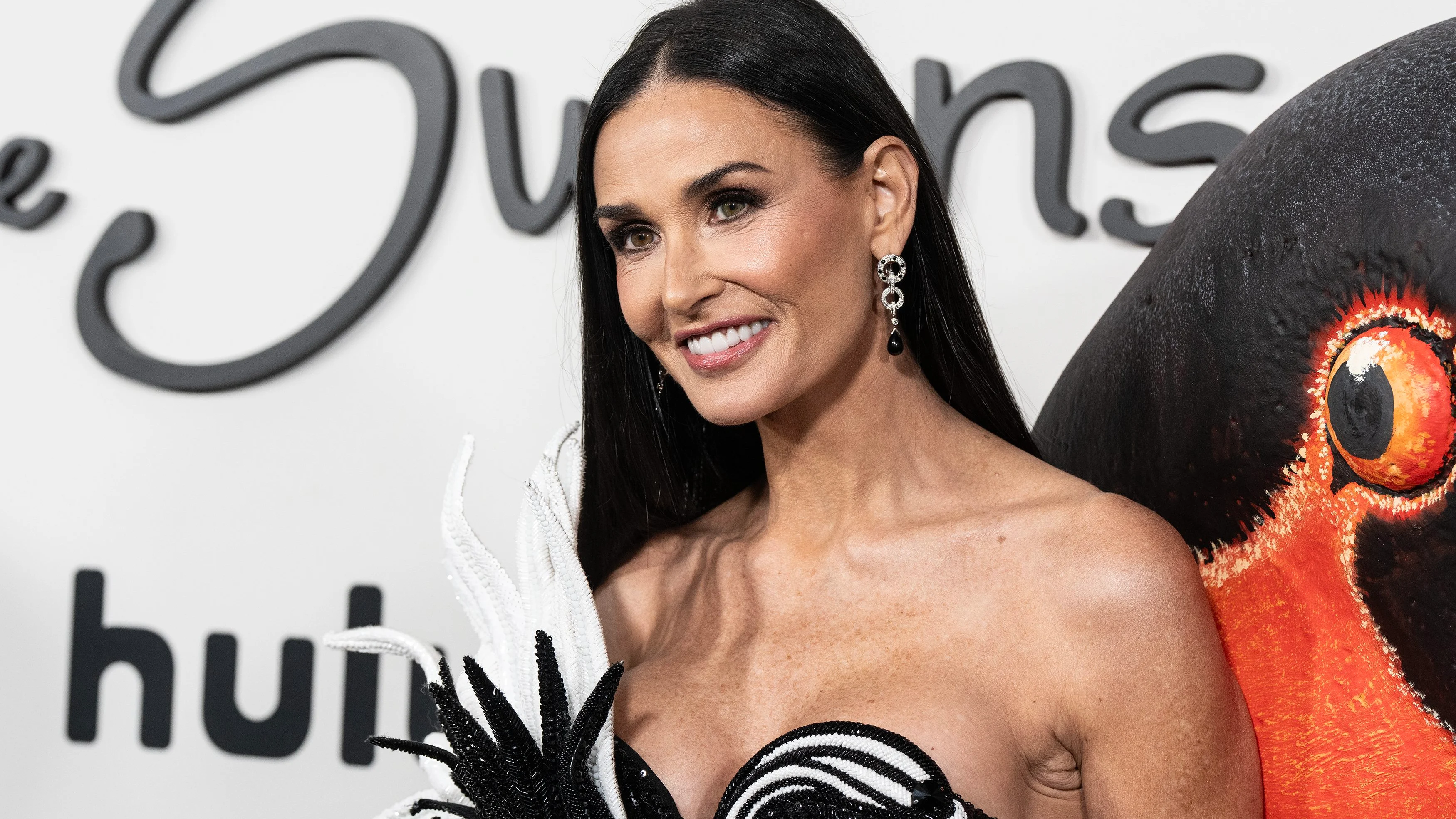 Demi Moore en la premiere de la serie de Ryan Murphy Feud: Capotes VS. The Swans en Nueva York