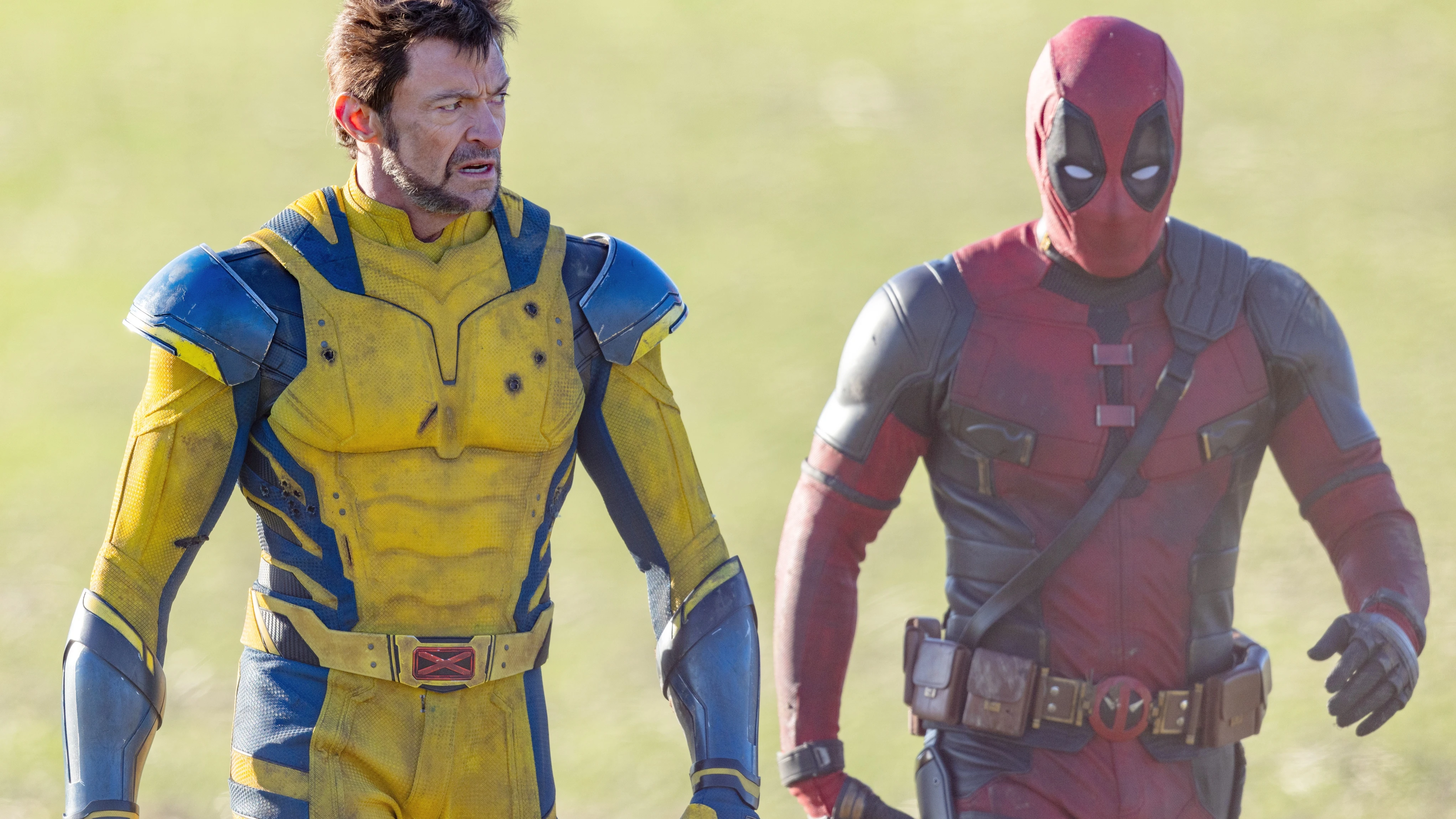 Hugh Jackman como Lobezno y Ryan Reynolds en Deadpool 3