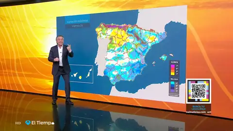 Roberto Brasero repasa los récords de temperaturas en pleno enero Roberto Brasero repasa los récords de temperaturas en pleno enero