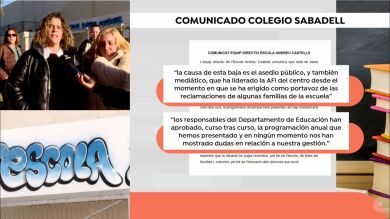 El Departamento de Educación de Cataluña interviene un colegio público de Sabadell