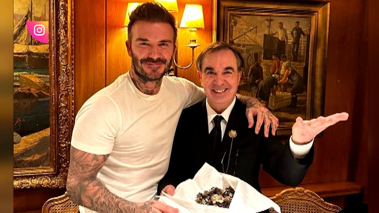 David Beckham desvela cuál es su comida española preferida: ¡Un buen plato de percebes!