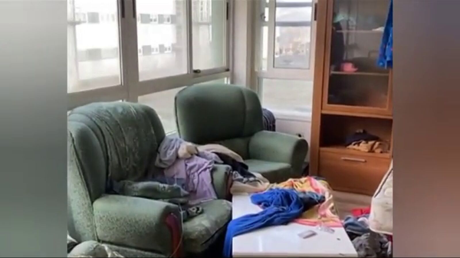 Unos okupas destrozan un piso familiar en Ferrol antes de abandonarlo