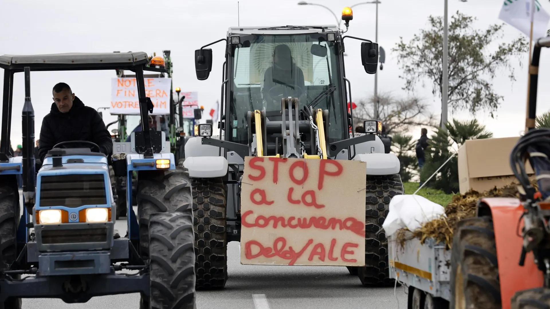 Agricultores en Francia Agricultores en Francia