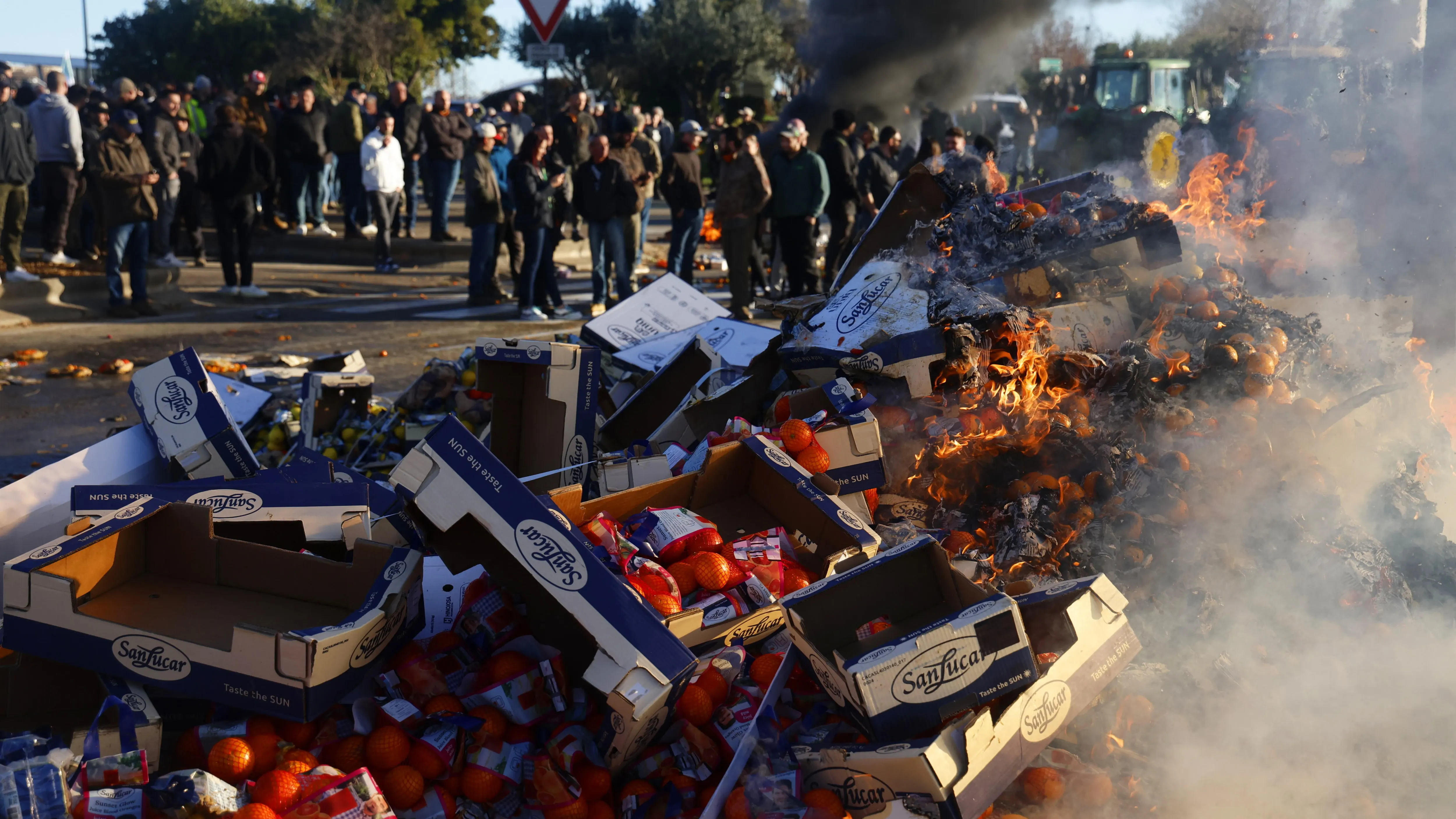 Protestas en Francia