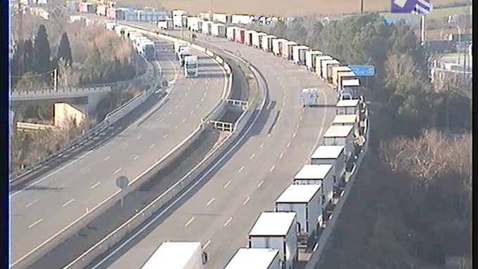 Imagen de retenciones en la AP-7