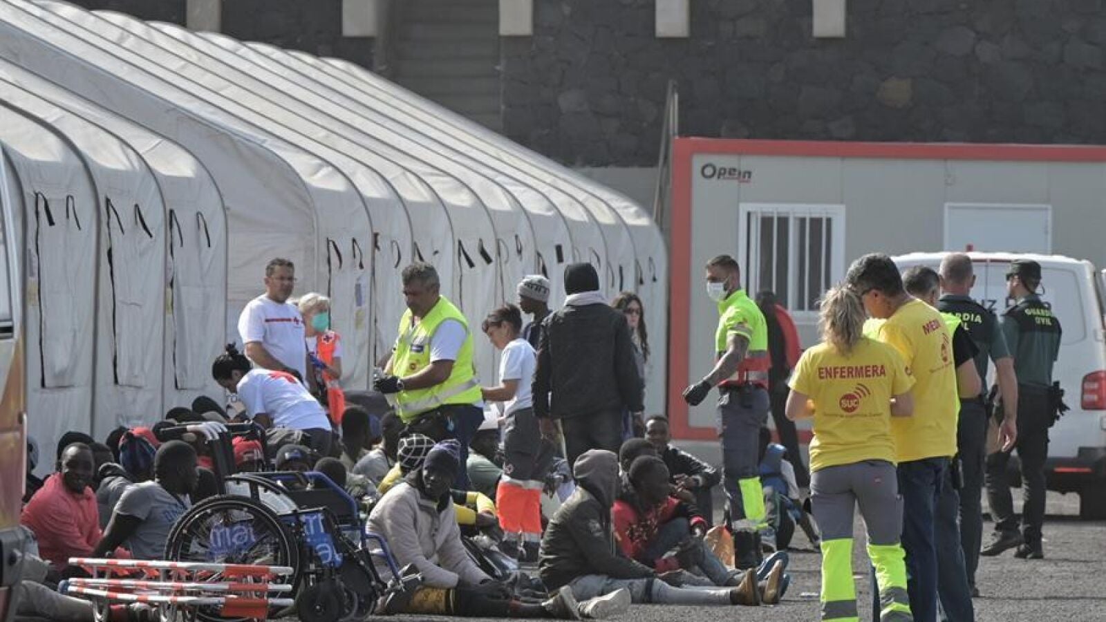 Llegan más de 600 personas en varios cayucos este fin de semana a Canarias