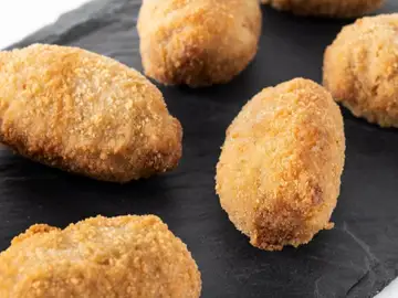 Imagen de archivo de croquetas Imagen de archivo de croquetas