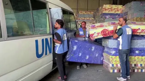 Trabajadores de la UNRWA