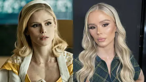 Erin Moriarty en The Boys y en su Instagram Erin Moriarty en The Boys y en su Instagram