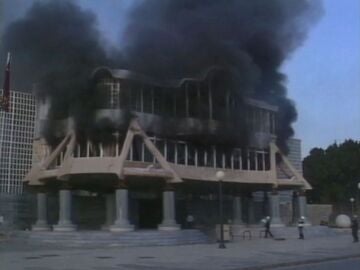 Incendio Asamblea Regional de Murcia en Cartagena