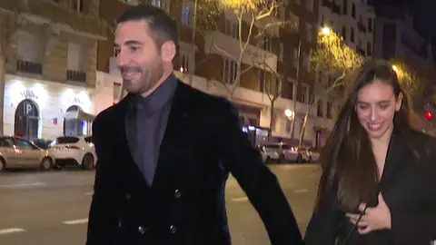 Miguel Ángel Silvestre y su novia, Rebeca Toribio Miguel Ángel Silvestre y su novia, Rebeca Toribio