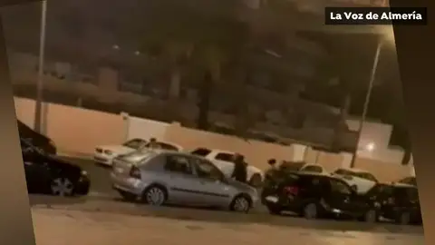 Brutal pelea en las inmediaciones de un local de ocio nocturno en Aguadulce, en Almería