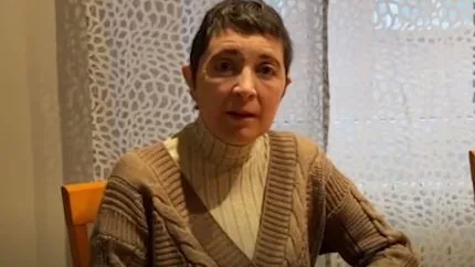 Mar&iacute;a Pilar, paciente de c&aacute;ncer de pulm&oacute;n