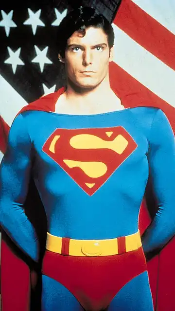 Christopher Reeve como Superman Christopher Reeve como Superman