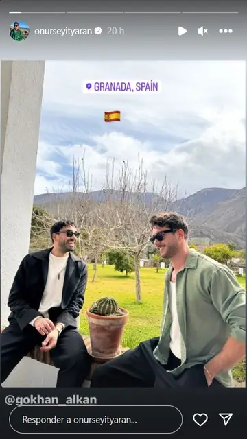 Gökhan Alkan y Onur Seyit Yaran en España Gökhan Alkan y Onur Seyit Yaran en España