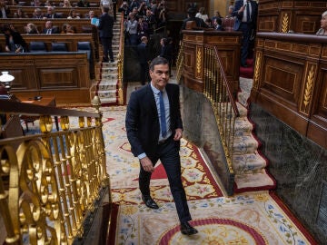 Pedro Sánchez en el Congreso de los Diputados