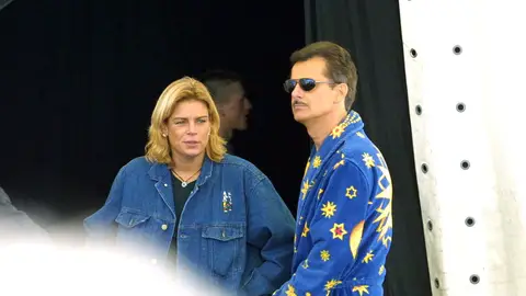 Estefanía de Mónaco y Franco Knie Estefanía de Mónaco y Franco Knie