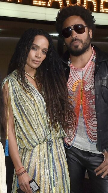  Lisa Bonet y Lenny Kravitz