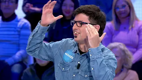 Moisés se explica: el motivo de un error que pasa a la historia de Pasapalabra Moisés se explica: el motivo de un error que pasa a la historia de Pasapalabra