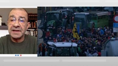 Un periodista francés, sobre las protestas de los agricultores: 