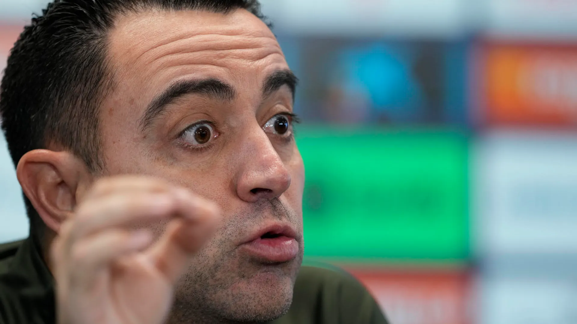 Xavi Hern&aacute;ndez en rueda de prensa