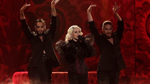 Nebulossa con su actuación 'Zorra' en el Benidorm Fest 2024 RTVE 03/02/2024