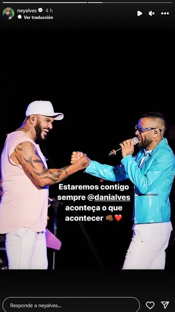 El hermano de Dani Alves le mande un mensaje antes del juicio del futbolista El hermano de Dani Alves le mande un mensaje antes del juicio del futbolista