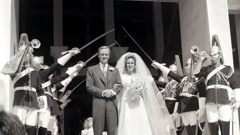 Boda de Camila con Andrew Parker Bowles Boda de Camila con Andrew Parker Bowles