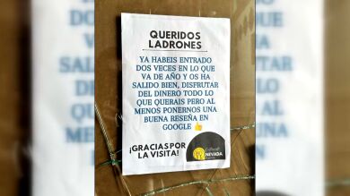 El dueño de un bar de Cantabria escribe una carta a los ladrones tras dos atracos: 