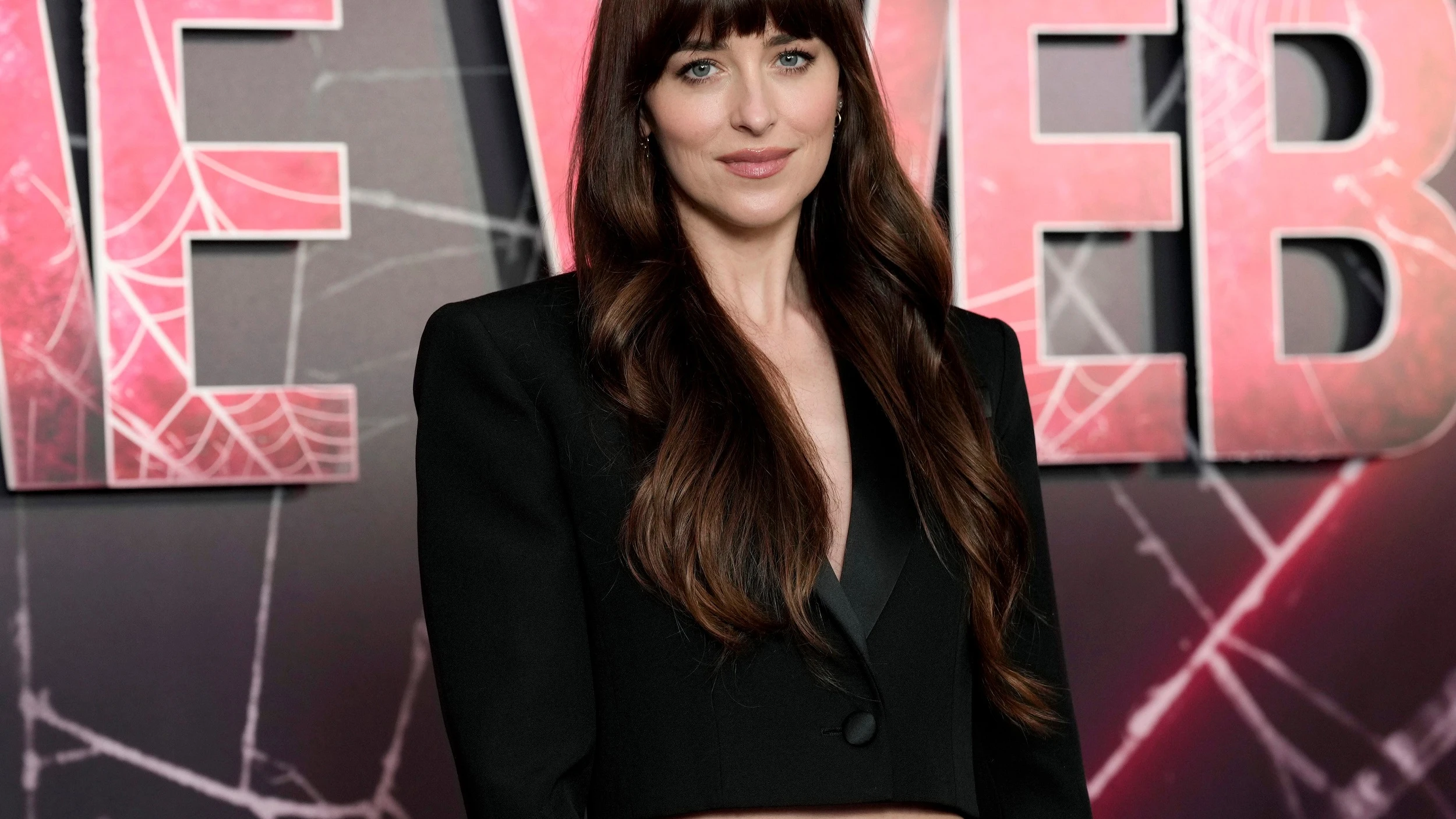 Dakota Johnson en la premiere de Madame Web en Londres