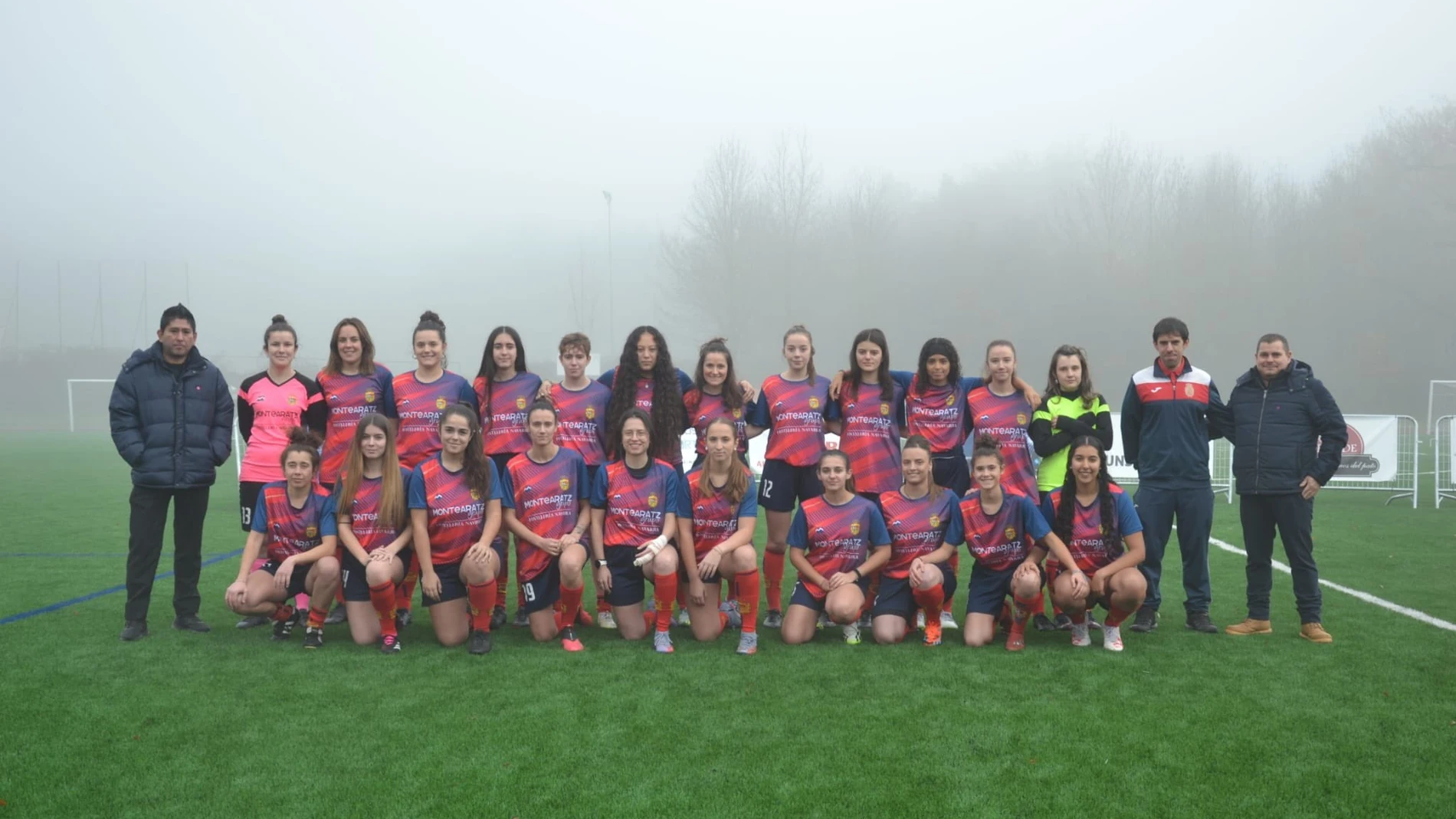 Las jugadores de la SD Alsasua Las jugadores de la SD Alsasua