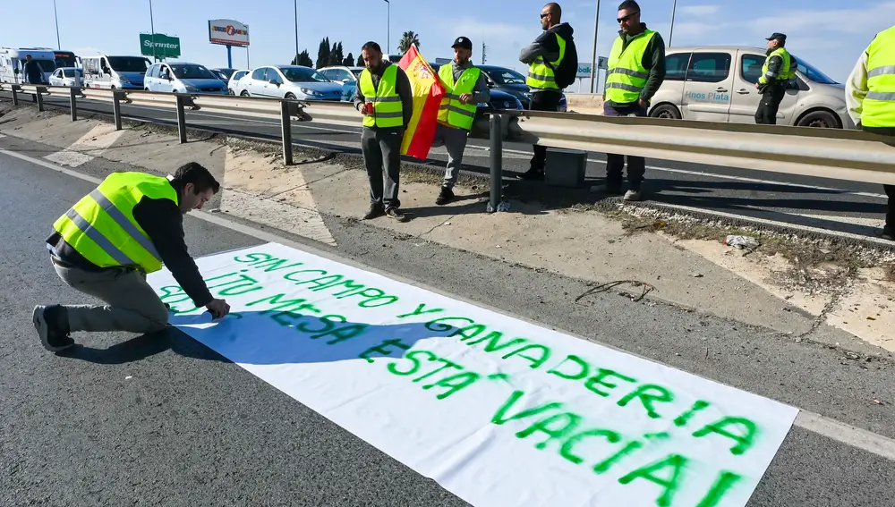 MAPA  Estas son las carreteras cortadas por las protestas de los  agricultores de Cataluña hoy miércoles